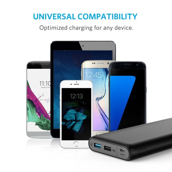 Anker PowerCore Speed 20000mAh Quick Charge 3.0  Black - (A1274H11)