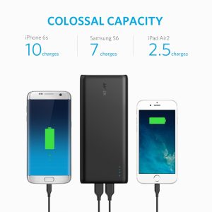 Anker PowerCore 26800mAh PowerBank - Black (A1277H11)