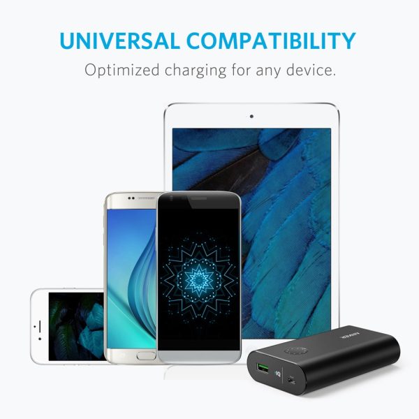 Anker PowerCore+ 10050mAh Powerbank With Quick Charge 3.0 - Black  (A1311H11)