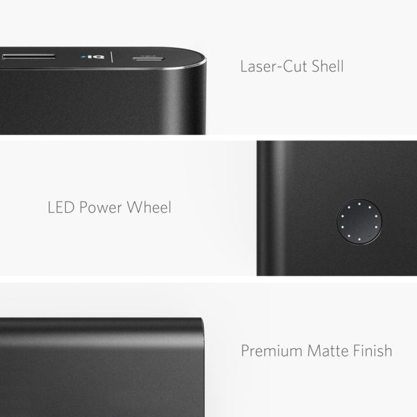 Anker PowerCore+ 13400mAh Quick Charge 3.0  (A1316H11) Black,  (A1316H41)Silver, (A1316HB1) Golden