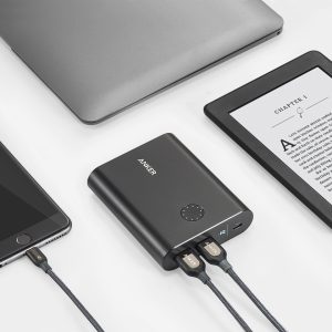 Anker PowerCore+ 13400mAh Quick Charge 3.0  (A1316H11) Black,  (A1316H41)Silver, (A1316HB1) Golden