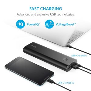 Anker Powercore + 20100 Usb-C PowerBank Black - A1371H11