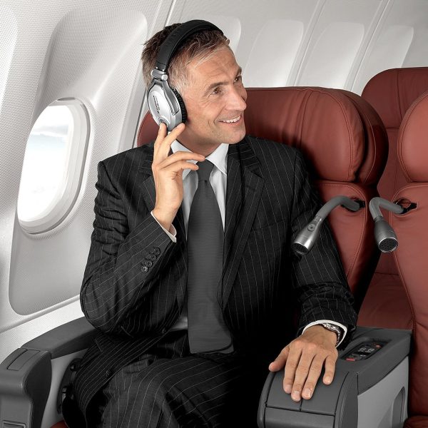 Sennheiser Travel Headphone with Noise Guard Technology Active Noise-Canceling Headphones - PXC 450