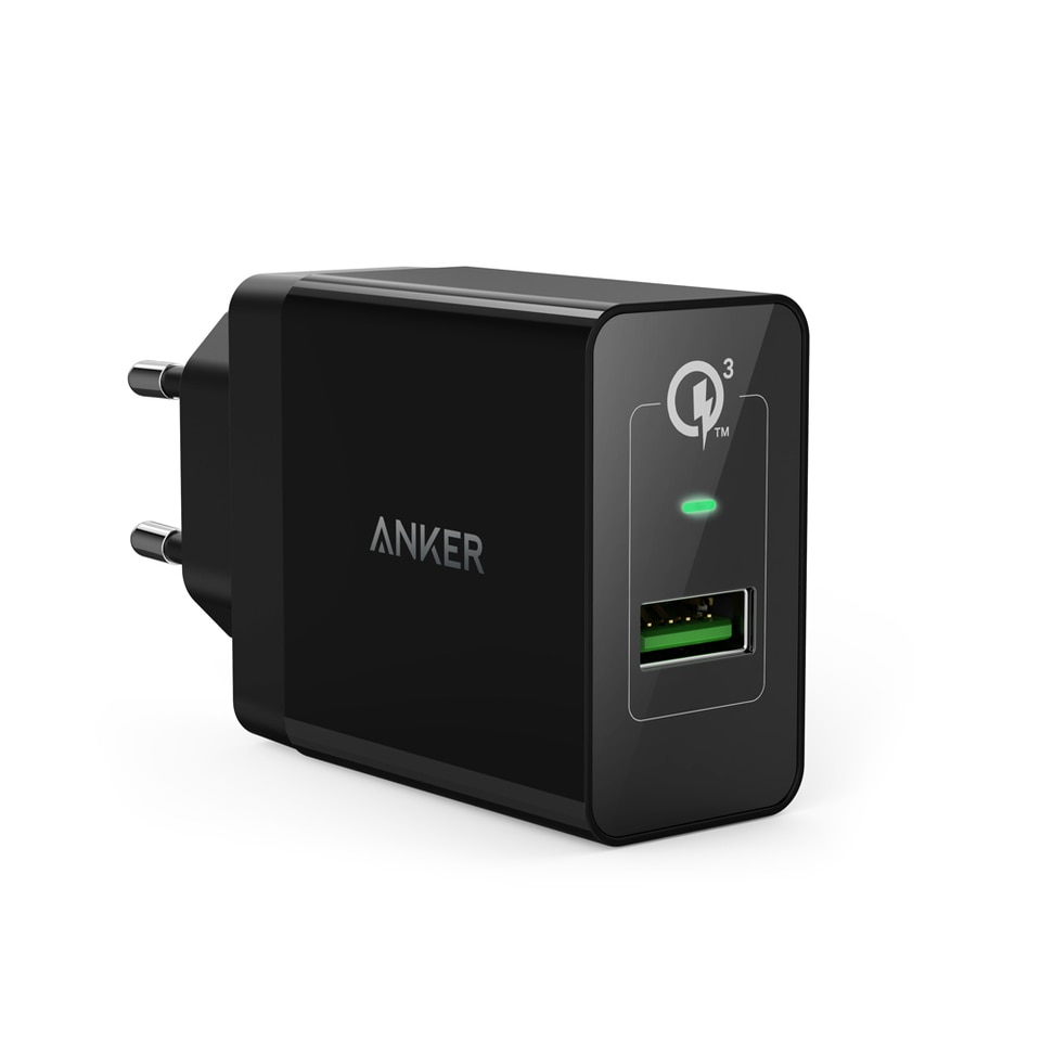 Anker PowerPort 1 Wall Charger with Quick Charge 3.0 - Black