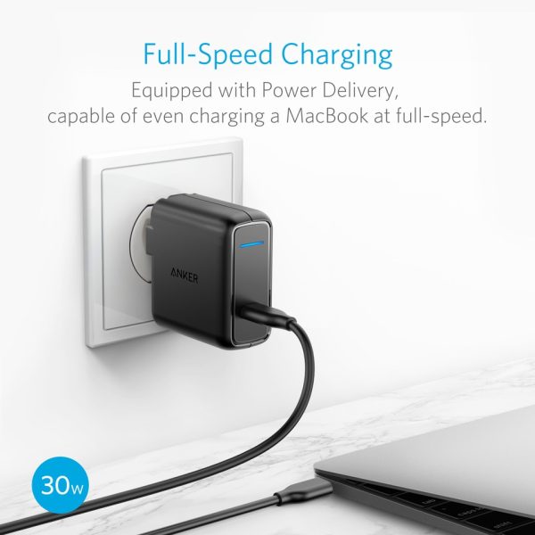 Anker PowerPort Speed PD 30W - Black (A2014113 )
