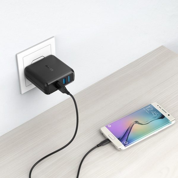 Anker PowerPort Speed 2 Wall Charger with Quick Charge 3.0 - Black  (A2025J11)