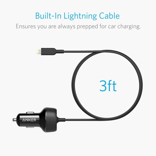 Anker PowerDrive 2 Elite with Lightning Connector ( A2214H11 )