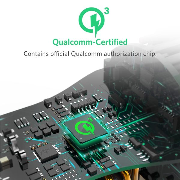 Anker PowerDrive + 2  Car Charger with Quick Charge 3.0 - Black (A2224H12)