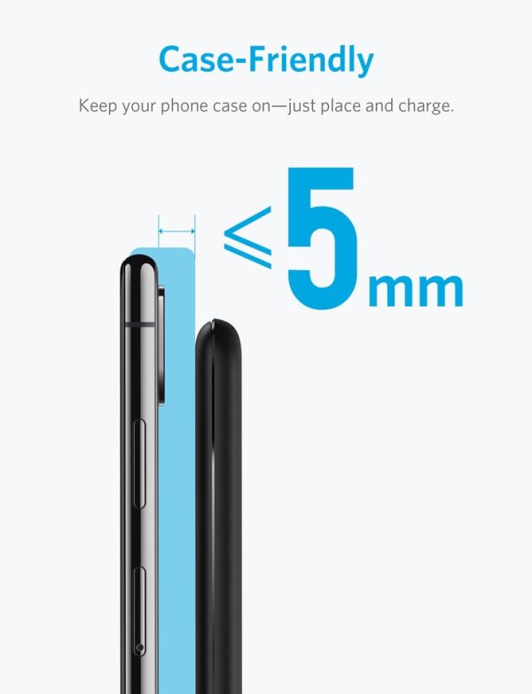 Anker PowerPort Wireless 5 Stand - Black (A2523011 )