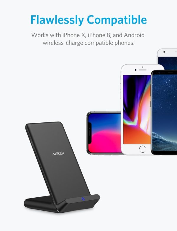 Anker PowerPort Wireless 5 Stand - Black (A2523011 )