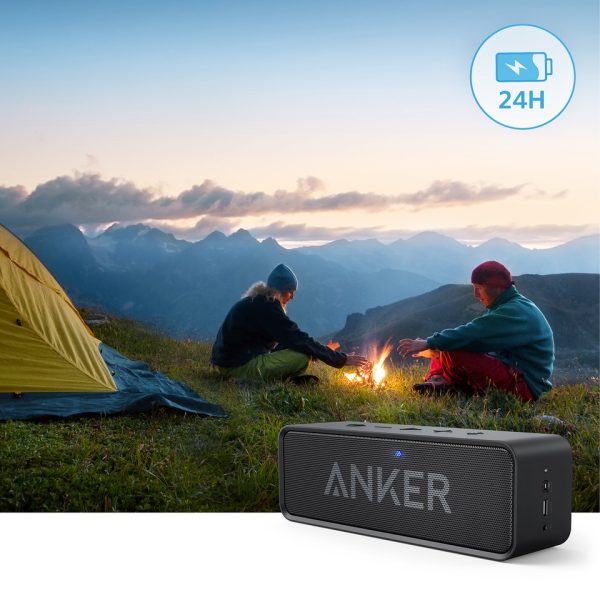 Anker SoundCore Bluetooth Stereo Speaker - Black (A3102H11)(BB)