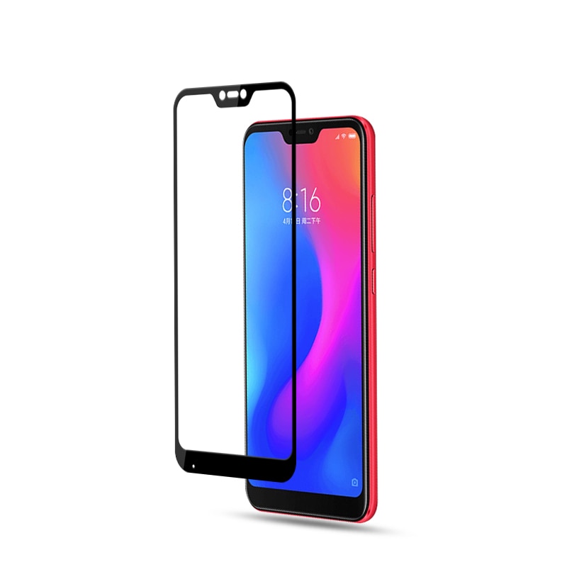 Mocolo Mi A2 Lite / Redmi 6 Pro Edge to Edge Tempered Glass - Black