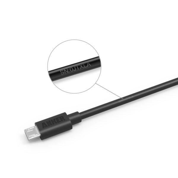 Anker PowerDrive 2-Port 24W USB Car Charger & 3ft Micro USB Cable - (B2310H11)