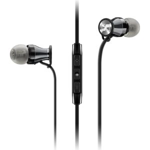 Sennheiser In-Ear Earphones for Galaxy - Momentum M2 IEI for iOS - Black