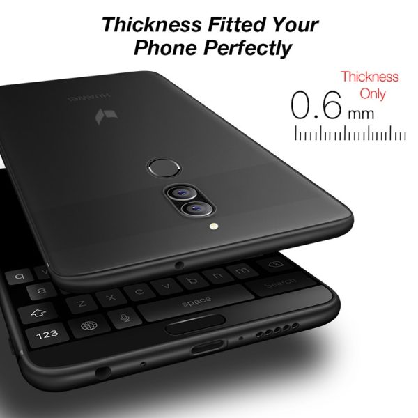 Huawei Mate 10 Lite Cafele Soft Matte TPU Case - Black Huawei Mate 10 Lite Cafele Soft Matte TPU Case - Black