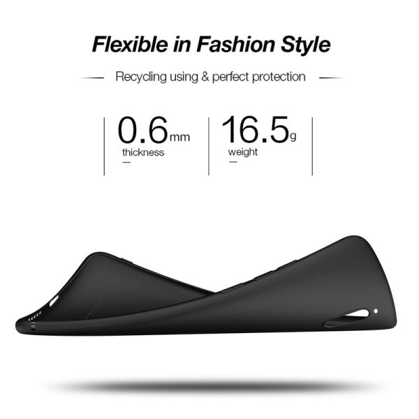 Huawei Mate 10 Lite Cafele Soft Matte TPU Case - Black Huawei Mate 10 Lite Cafele Soft Matte TPU Case - Black