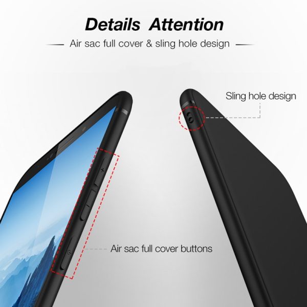 Huawei Mate 10 Lite Cafele Soft Matte TPU Case - Black Huawei Mate 10 Lite Cafele Soft Matte TPU Case - Black