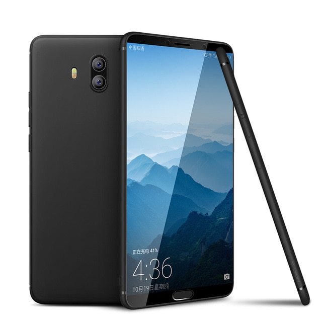 Huawei Mate 10 Cafele Soft Matte TPU Case - Black
