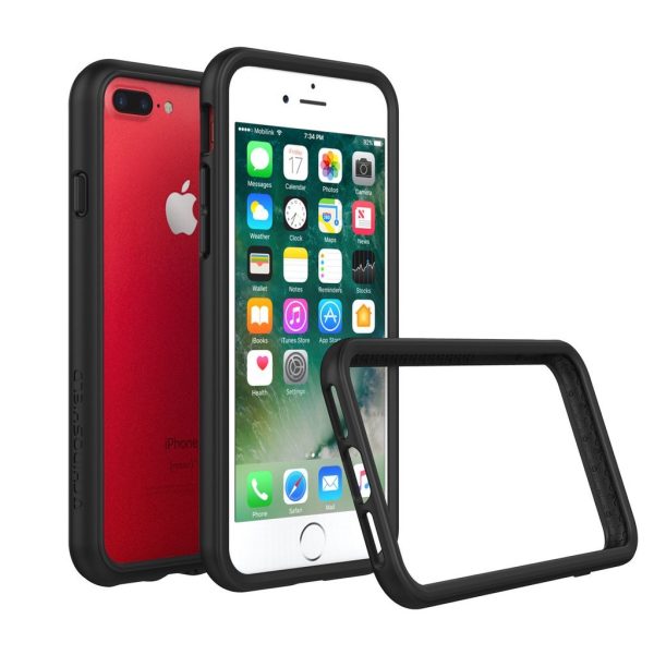 Apple iPhone 8 Plus / 7 Plus RhinoShield CrashGuard Bumper Case - Black