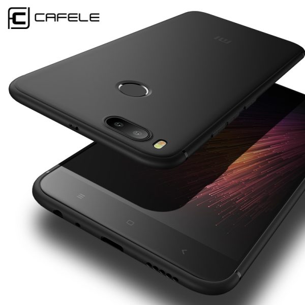 Mi A1 Android One Cafele Soft Matte TPU Case - Deep Gray