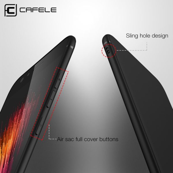 Mi A1 Android One Cafele Soft Matte TPU Case - Deep Gray