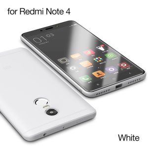 Mi Redmi Note 4 / 4X Cafele Soft Matte TPU Case - White - Fits on Pakistani Variant