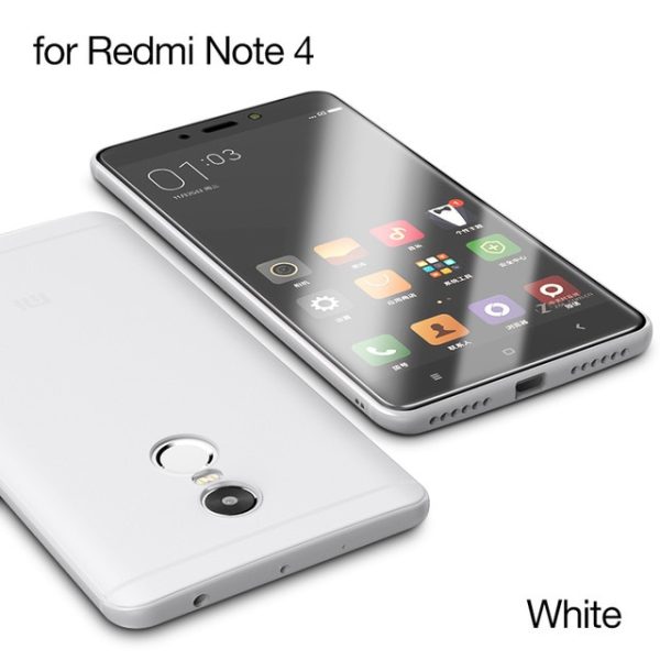 Mi Redmi Note 4 / 4X Cafele Soft Matte TPU Case - White - Fits on Pakistani Variant Mi Redmi Note 4 / 4X Cafele Soft Matte TPU Case - White - Fits on Pakistani Variant