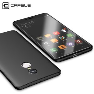 Mi Redmi Note 4 / 4X Cafele Soft Matte TPU Case - Black - Fits on Pakistani Variant