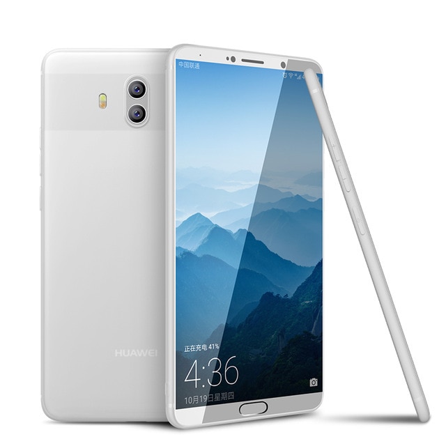 Huawei Mate 10 Pro Cafele Soft Matte TPU Case - White
