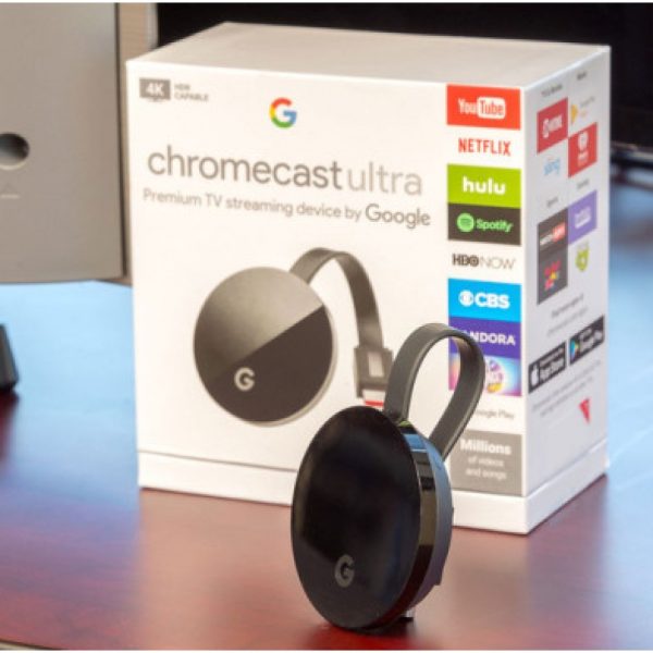 Google Chromecast Ultra - Black