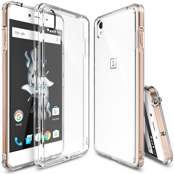 OnePlus X Ringke Hybrid Drop Protection Fusion Case - Crystal Clear
