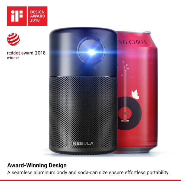 Nebula Capsule By Anker - Black ( D4111111 ) Nebula Capsule By Anker - Black ( D4111111 )