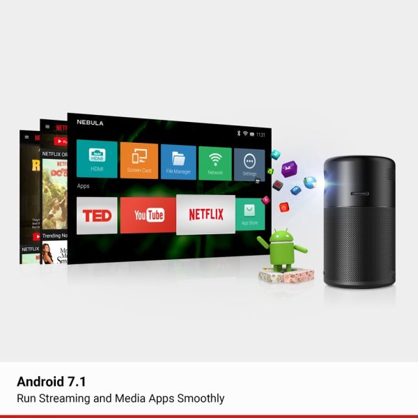 Nebula Capsule By Anker - Black ( D4111111 ) Nebula Capsule By Anker - Black ( D4111111 )