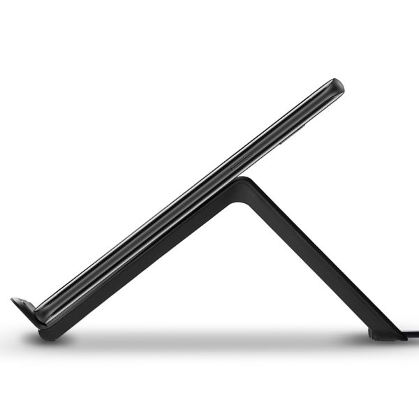 Spigen F303W Wireless Fast Charger for all Qi Certified Devices - Black