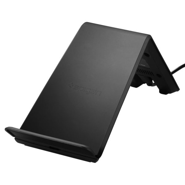 Spigen F303W Wireless Fast Charger for all Qi Certified Devices - Black