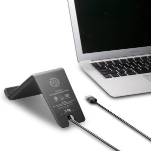 Spigen F303W Wireless Fast Charger for all Qi Certified Devices - Black