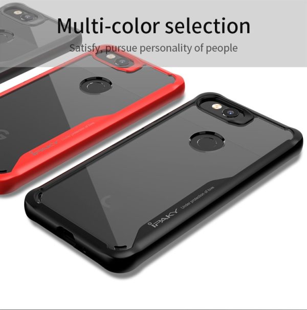 Google Pixel 2 XL Survival Series Tough Anti Scratch Case by iPaky - Black