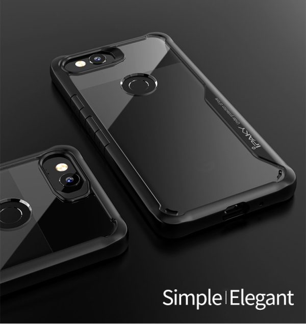 Google Pixel 2 XL Survival Series Tough Anti Scratch Case by iPaky - Black