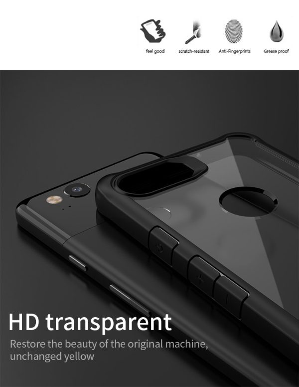 Google Pixel 2 XL Survival Series Tough Anti Scratch Case by iPaky - Black