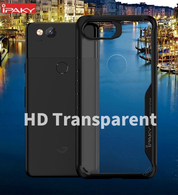 Google Pixel 2 XL Survival Series Tough Anti Scratch Case by iPaky - Black