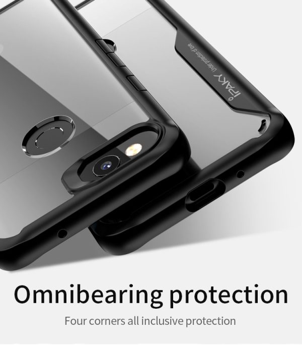 Google Pixel 2 XL Survival Series Tough Anti Scratch Case by iPaky - Black