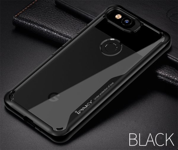 Google Pixel 2 XL Survival Series Tough Anti Scratch Case by iPaky - Black