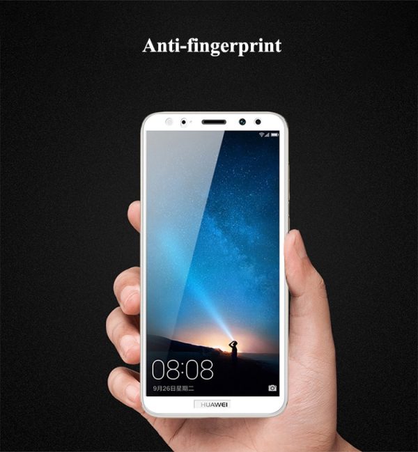 Mocolo Huawei Mate 10 Lite 3D Edge to Edge Tempered Glass - Black