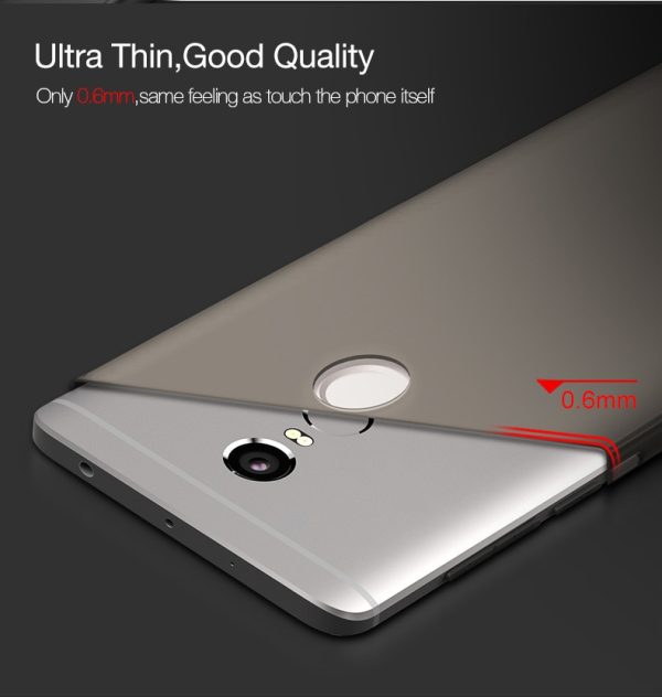Mi Redmi Note 4 / 4X Cafele Soft Matte TPU Case - White - Fits on Pakistani Variant