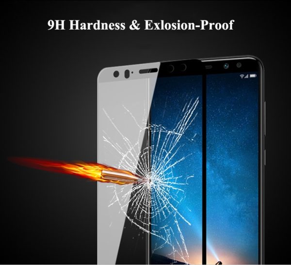 Mocolo Huawei Mate 10 Lite 3D Edge to Edge Tempered Glass - Black