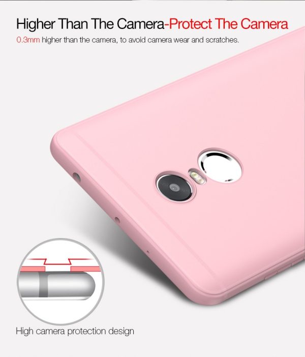 Mi Redmi Note 4 / 4X Cafele Soft Matte TPU Case - White - Fits on Pakistani Variant