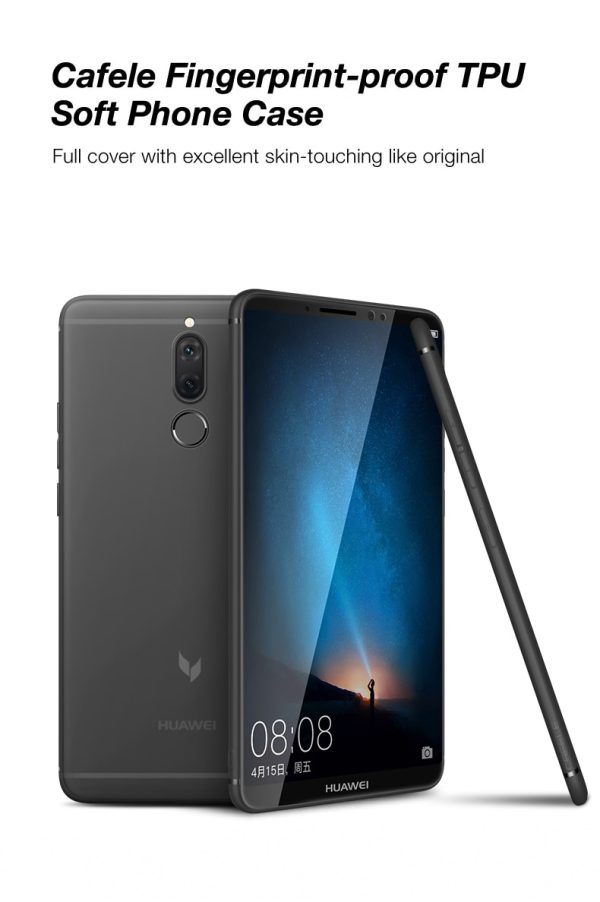 Huawei Mate 10 Lite Cafele Soft Matte TPU Case - Black Huawei Mate 10 Lite Cafele Soft Matte TPU Case - Black