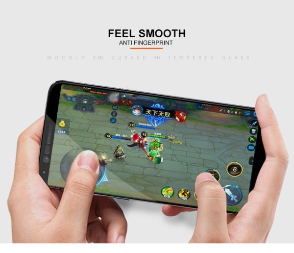 Mocolo OnePlus 5T 3D Edge to Edge Tempered Glass - Black