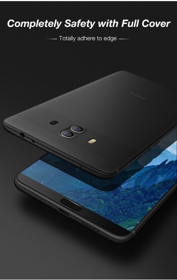 Huawei Mate 10 Cafele Soft Matte TPU Case - Black