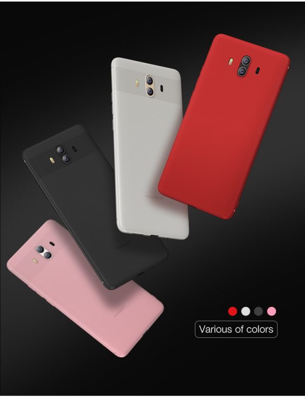 Huawei Mate 10 Cafele Soft Matte TPU Case - White